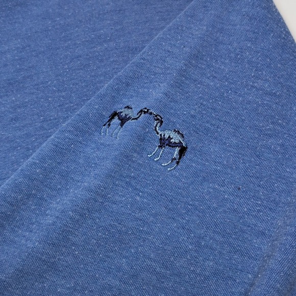 Peter Millar Crown Comfort‎ Interlock 1/4 Zip Mens 2XL Blue Performance Golf - Picture 4 of 12